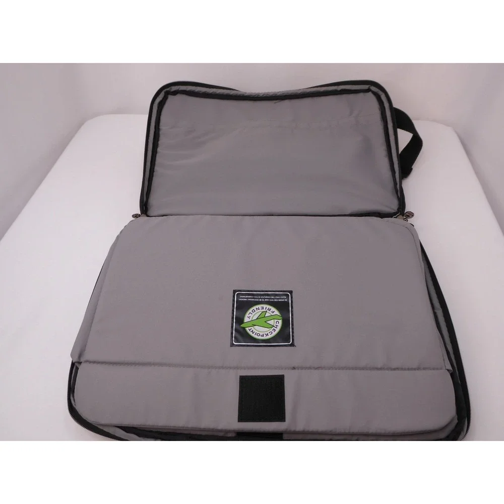 SWISS GEAR 'The Sierra' Protective Slim Case Computer Bag Black Nylon 16 inch NE